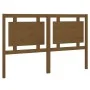 Solid pine wood bed headboard honey brown 155.5x4x100 cm by vidaXL, Headboards and footboards - Ref: Foro24-817948, Price: 75...