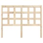 Bettkopfteil aus massivem Kiefernholz, 125,5 x 4 x 100 cm von vidaXL, Kopf- und Fußteile - Ref: Foro24-817880, Preis: 28,80 €...