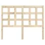 Bettkopfteil aus massivem Kiefernholz, 125,5 x 4 x 100 cm von vidaXL, Kopf- und Fußteile - Ref: Foro24-817880, Preis: 28,52 €...