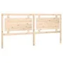 Solid pine wood bed headboard 205.5x4x100 cm by vidaXL, Headboards and footboards - Ref: Foro24-817960, Price: 80,10 €, Disco...