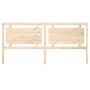 Bettkopfteil aus massivem Kiefernholz, 205,5 x 4 x 100 cm von vidaXL, Kopf- und Fußteile - Ref: Foro24-817960, Preis: 80,34 €...
