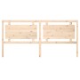 Solid pine wood bed headboard 205.5x4x100 cm by vidaXL, Headboards and footboards - Ref: Foro24-817960, Price: 79,63 €, Disco...
