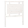 Cabecero de cama madera maciza de pino blanco 80,5x4x100 cm de vidaXL, Cabeceros y pies de cama - Ref: Foro24-817916, Precio:...