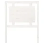 Solid white pine wood bed headboard 80.5x4x100 cm by vidaXL, Headboards and footboards - Ref: Foro24-817916, Price: 52,77 €, ...