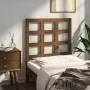 Solid pine wood bed headboard honey brown 80.5x4x100 cm by vidaXL, Headboards and footboards - Ref: Foro24-817868, Price: 34,...