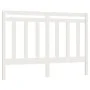 Cabecero de cama madera maciza de pino blanco 156x4x100 cm de vidaXL, Cabeceros y pies de cama - Ref: Foro24-817796, Precio: ...