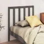 Bettkopfteil aus massivem grauem Kiefernholz, 96 x 4 x 100 cm von vidaXL, Kopf- und Fußteile - Ref: Foro24-817722, Preis: 29,...