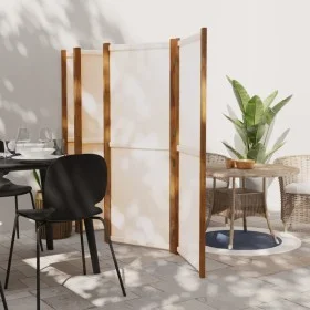 Trennwand mit 6 cremeweißen Paneelen 420x180 cm von vidaXL, Raumteiler - Ref: Foro24-319186, Preis: 203,96 €, Rabatt: %