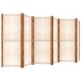 Divider screen with 6 cream white panels 420x180 cm by vidaXL, Room dividers - Ref: Foro24-319186, Price: 207,85 €, Discount: %