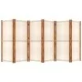 Divider screen with 6 cream white panels 420x180 cm by vidaXL, Room dividers - Ref: Foro24-319186, Price: 203,96 €, Discount: %