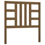 Honey brown solid pine wood bed headboard 81x4x100 cm by vidaXL, Headboards and footboards - Ref: Foro24-817818, Price: 24,24...