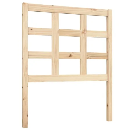 Bettkopfteil aus massivem Kiefernholz, 80,5 x 4 x 100 cm von vidaXL, Kopf- und Fußteile - Ref: Foro24-817865, Preis: 31,34 €,...