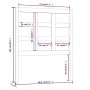 Bettkopfteil aus massivem Kiefernholz, 80,5 x 4 x 100 cm von vidaXL, Kopf- und Fußteile - Ref: Foro24-817865, Preis: 31,34 €,...