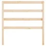 Solid pine wood bed headboard 96x4x100 cm by vidaXL, Headboards and footboards - Ref: Foro24-817620, Price: 19,35 €, Discount: %