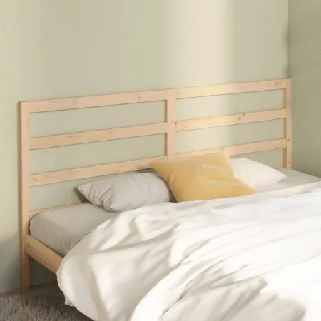 Bettkopfteil aus massivem Kiefernholz, 206 x 4 x 100 cm von vidaXL, Kopf- und Fußteile - Ref: Foro24-817660, Preis: 39,13 €, ...