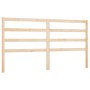 Bettkopfteil aus massivem Kiefernholz, 206 x 4 x 100 cm von vidaXL, Kopf- und Fußteile - Ref: Foro24-817660, Preis: 39,64 €, ...