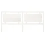 Solid white pine wood bed headboard 205.5x4x100 cm by vidaXL, Headboards and footboards - Ref: Foro24-817961, Price: 68,09 €,...