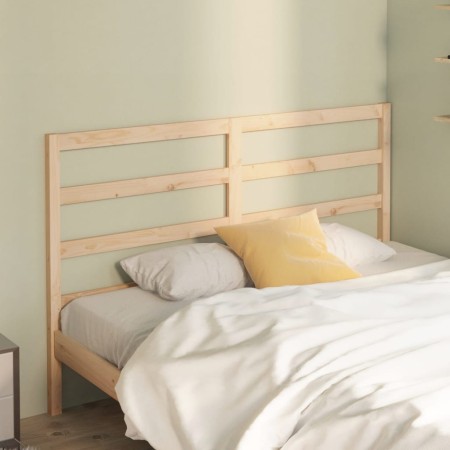 Bettkopfteil aus massivem Kiefernholz, 126 x 4 x 100 cm von vidaXL, Kopf- und Fußteile - Ref: Foro24-817630, Preis: 28,83 €, ...
