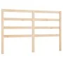 Bettkopfteil aus massivem Kiefernholz, 126 x 4 x 100 cm von vidaXL, Kopf- und Fußteile - Ref: Foro24-817630, Preis: 28,51 €, ...