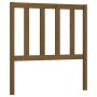 Bettkopfteil aus massivem Kiefernholz in Honigbraun, 96 x 4 x 100 cm von vidaXL, Kopf- und Fußteile - Ref: Foro24-817723, Pre...