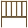 Honey brown solid pine wood bed headboard 96x4x100 cm by vidaXL, Headboards and footboards - Ref: Foro24-817723, Price: 29,84...