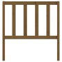Honey brown solid pine wood bed headboard 96x4x100 cm by vidaXL, Headboards and footboards - Ref: Foro24-817723, Price: 30,20...
