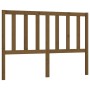 Honey brown solid pine wood bed headboard 166x4x100 cm by vidaXL, Headboards and footboards - Ref: Foro24-817753, Price: 43,5...