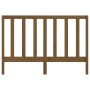 Honey brown solid pine wood bed headboard 146x4x100 cm by vidaXL, Headboards and footboards - Ref: Foro24-817693, Price: 31,4...