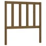 Bettkopfteil aus massivem Kiefernholz in Honigbraun, 81 x 4 x 100 cm von vidaXL, Kopf- und Fußteile - Ref: Foro24-817718, Pre...