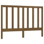 Bettkopfteil aus massivem Kiefernholz in Honigbraun, 166 x 4 x 100 cm von vidaXL, Kopf- und Fußteile - Ref: Foro24-817703, Pr...