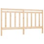 Bettkopfteil aus massivem Kiefernholz, 206 x 4 x 100 cm von vidaXL, Kopf- und Fußteile - Ref: Foro24-817810, Preis: 45,98 €, ...