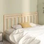 Solid pine wood bed headboard 206x4x100 cm by vidaXL, Headboards and footboards - Ref: Foro24-817810, Price: 45,41 €, Discoun...