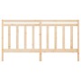 Bettkopfteil aus massivem Kiefernholz, 206 x 4 x 100 cm von vidaXL, Kopf- und Fußteile - Ref: Foro24-817810, Preis: 45,98 €, ...