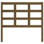 Solid pine wood bed headboard honey brown 105.5x4x100 cm by vidaXL, Headboards and footboards - Ref: Foro24-817878, Price: 34...