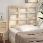 Cabecero de cama madera maciza de pino 95,5x4x100 cm de vidaXL, Cabeceros y pies de cama - Ref: Foro24-817870, Precio: 25,13 ...
