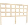 Bettkopfteil aus massivem Kiefernholz, 145,5 x 4 x 100 cm von vidaXL, Kopf- und Fußteile - Ref: Foro24-817890, Preis: 30,42 €...