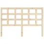 Solid pine wood bed headboard 145.5x4x100 cm by vidaXL, Headboards and footboards - Ref: Foro24-817890, Price: 30,42 €, Disco...