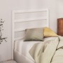 Bettkopfteil aus massivem weißem Kiefernholz, 81 x 4 x 100 cm von vidaXL, Kopf- und Fußteile - Ref: Foro24-817616, Preis: 31,...