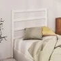 Solid white pine wood bed headboard 81x4x100 cm by vidaXL, Headboards and footboards - Ref: Foro24-817616, Price: 31,36 €, Di...