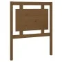 Bettkopfteil aus massivem Kiefernholz, honigbraun, 80,5 x 4 x 100 cm von vidaXL, Kopf- und Fußteile - Ref: Foro24-817918, Pre...