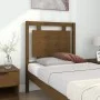 Bettkopfteil aus massivem Kiefernholz, honigbraun, 80,5 x 4 x 100 cm von vidaXL, Kopf- und Fußteile - Ref: Foro24-817918, Pre...