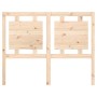 Bettkopfteil aus massivem Kiefernholz, 125,5 x 4 x 100 cm von vidaXL, Kopf- und Fußteile - Ref: Foro24-817930, Preis: 33,24 €...
