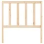 Cabecero de cama madera maciza de pino 106x4x100 cm de vidaXL, Cabeceros y pies de cama - Ref: Foro24-817725, Precio: 31,73 €...