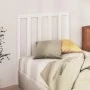 Solid white pine wood bed headboard 81x4x100 cm by vidaXL, Headboards and footboards - Ref: Foro24-817716, Price: 49,57 €, Di...