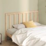 Solid pine wood bed headboard 166x4x100 cm by vidaXL, Headboards and footboards - Ref: Foro24-817700, Price: 31,47 €, Discoun...