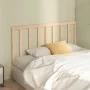 Cabecero de cama madera maciza de pino 166x4x100 cm de vidaXL, Cabeceros y pies de cama - Ref: Foro24-817700, Precio: 31,17 €...
