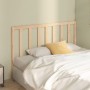 Bettkopfteil aus massivem Kiefernholz, 126 x 4 x 100 cm von vidaXL, Kopf- und Fußteile - Ref: Foro24-817680, Preis: 30,19 €, ...