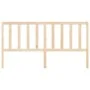 Bettkopfteil aus massivem Kiefernholz, 206 x 4 x 100 cm von vidaXL, Kopf- und Fußteile - Ref: Foro24-817760, Preis: 37,06 €, ...
