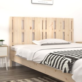 Bettkopfteil aus massivem Kiefernholz, 155,5 x 4 x 100 cm von vidaXL, Kopf- und Fußteile - Ref: Foro24-817995, Preis: 59,57 €...