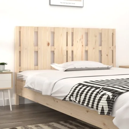 Bettkopfteil aus massivem Kiefernholz, 155,5 x 4 x 100 cm von vidaXL, Kopf- und Fußteile - Ref: Foro24-817995, Preis: 58,71 €...